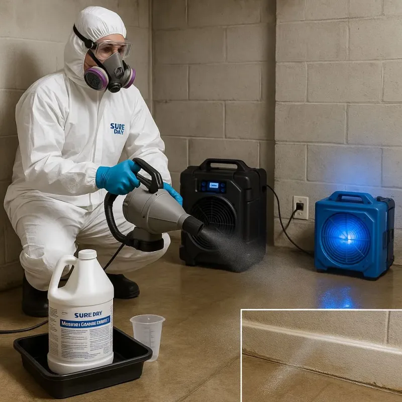 Sanitization and Odor Removal process in Gretna, LA