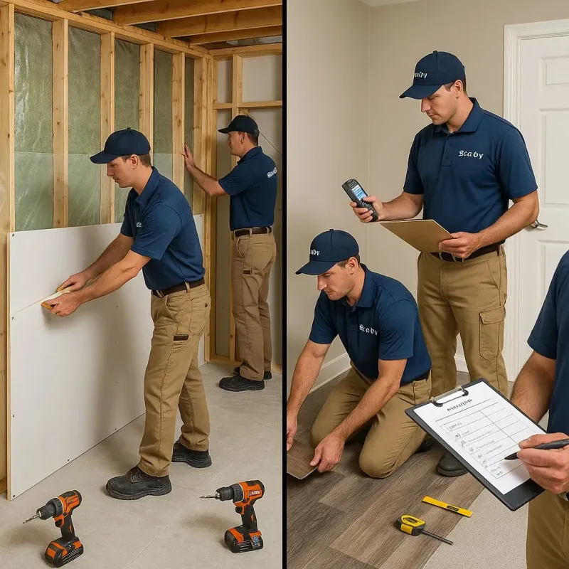 Repairs and Reconstruction process in Gretna, LA