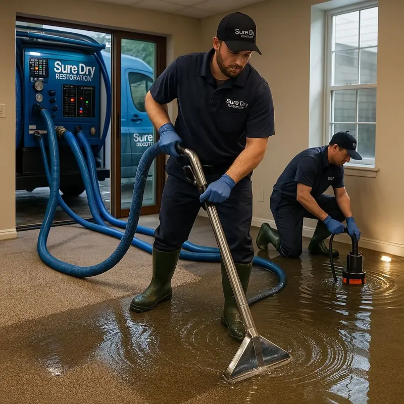 Water Extraction and Removal process in Gretna, LA